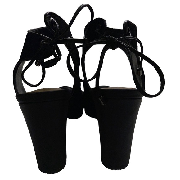 Tahari - black suede Sling-back pump - size 6.5 M - Picture 4 of 7